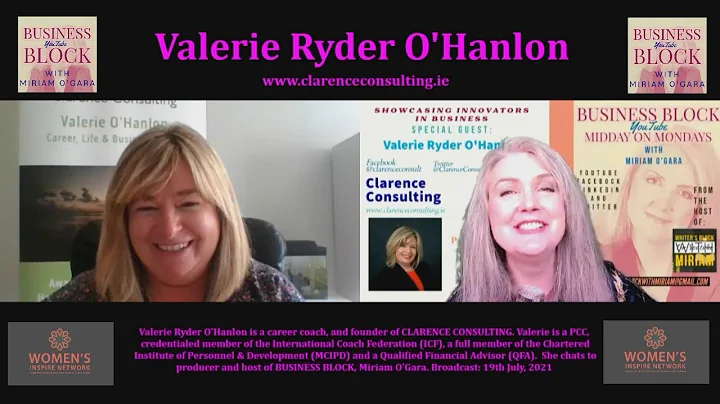 Valerie Ryder O'Hanlon on BUSINESS BLOCK 19th July...