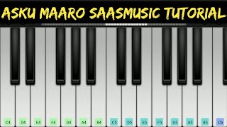 Download Lagu ASKU MAARO PIANO TUTORIAL | #SHORTS | ASKU MAARO PIANO | SAASMUSIC TUTORIAL | MP3