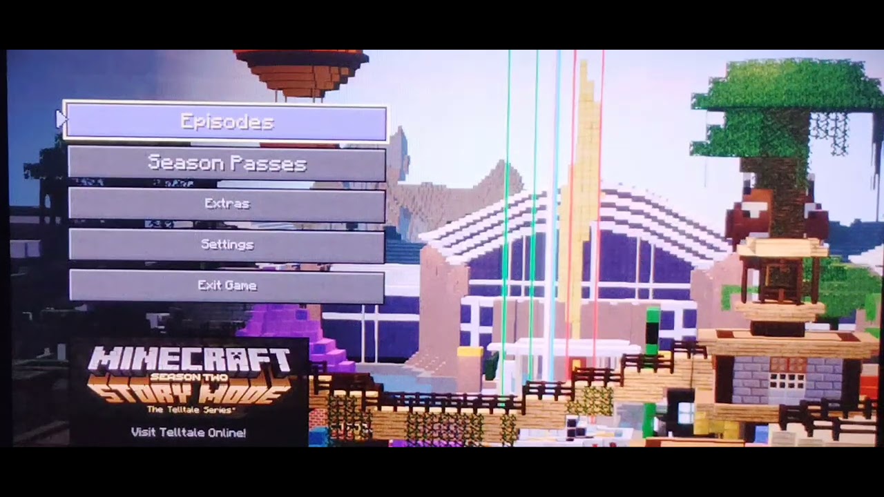 Xbox 360 Minecraft story mode season 2 menu music - YouTube