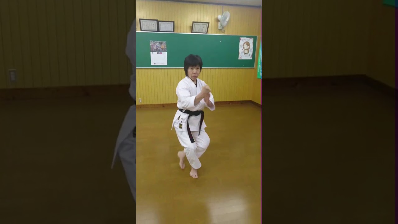 空手稽古 ゆっくり わかりやすい 形 抜塞大 バッサイダイ Karate Kata Bassai Dai Slow 松濤館空手 Shyotoukankarate Youtube