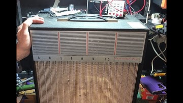 Wem Custom 15 Vintage Guitar Amplifier Made in 1965 Previously serviced at Bodge it and Scarper