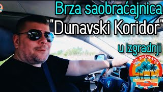 Brza saobraćajnica Dunavski Koridor  u izgradnji | Požarevac | Veliko Gradište | Golubac | 4k (UHD)