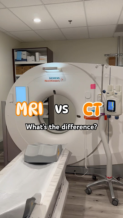 MRI vs CT, what’s the difference? 🤔