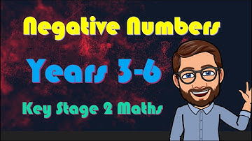 Negative Numbers KS2 maths