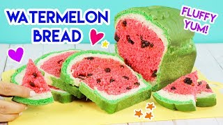 How to Make Watermelon Bread! 🍉