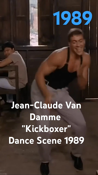Jean-Claude Van Damme   'Kickboxer' Dance Scene 1989 and 2015 🕺#shorts #movie #short