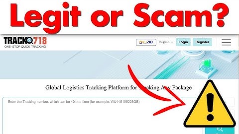 Track718.com Review - Legit or Scam Site?