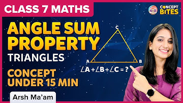 Triangles and its Properties | Angle Sum Property of a Triangle | Class 7 | Maths | BYJU