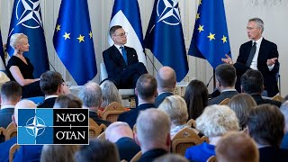 Remarks by NATO Secretary General and the President of 🇫🇮 Finland, 06 JUN 2024