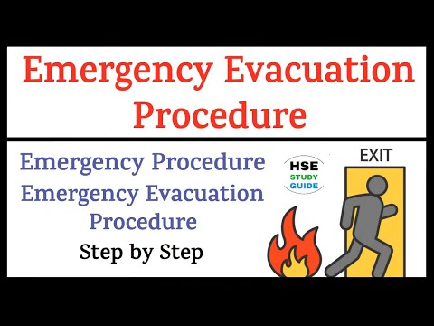Video: Wat is een evacuatieroute?