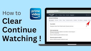 How to Clear Continue Watching on Amazon Prime !