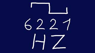 6221 hz square