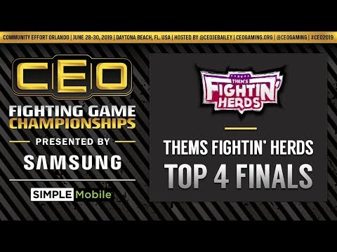 Them's Fightin' Herds Tournament Top 4 Finals - CEO 2019