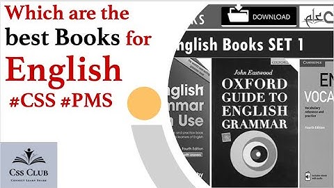 Recommended books for CSS | Best Books for CSS English essay and Composition | CSS Club