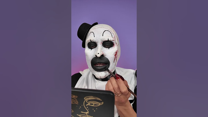 Pozdrawiam Panie z żabki 🤣 #terrifier #sfxmakeup #charakteryzacja #sztucznakrew