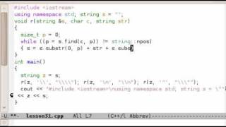 Урок 31. C++ Программа печатает саму себя screenshot 4