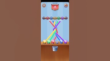 Tangle Fun 3D Puzzle Game level 101 Solved