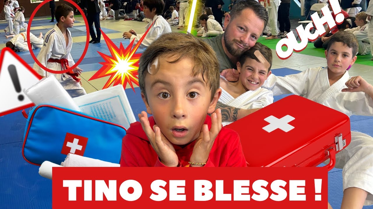 STORY TIME – TINO SE BLESSE AU JUDO !!!