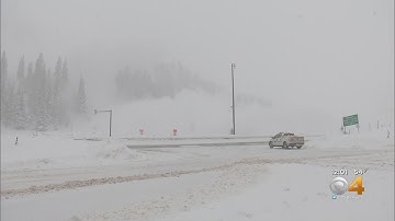 Intertstate 70 In Colorado Mountains Closure Due To Avalanches