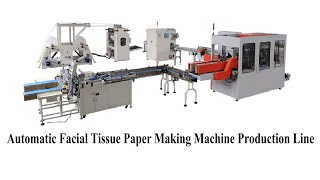 Full automatic V folding facial tissue paper machine soft packing production line screenshot 5