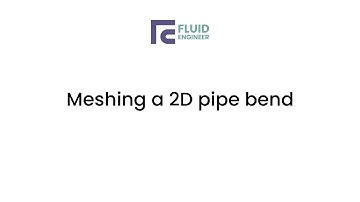 Meshing a 2D pipe bend: ICEM CFD