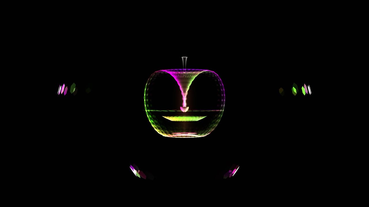 Quantum Apple｜Looped Visual for Calm & Contemplation [ 4K ]