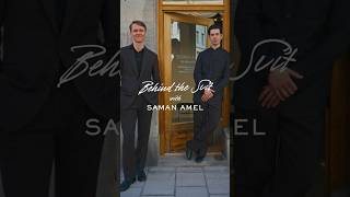 Saman Amel Wants Suits to Feel Like Pyjamas | MR PORTER