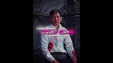 The Saddest Deaths in Squid Game (S2 & S3) | Welcome and Goodbye #shorts #edit #squidgame