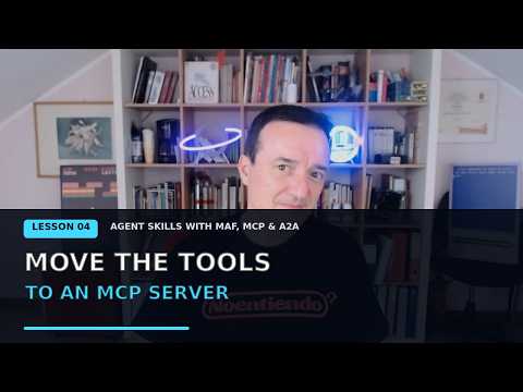 Agent Skills with MAF, MCP & A2A - 04: Move the Tools to an MCP Server