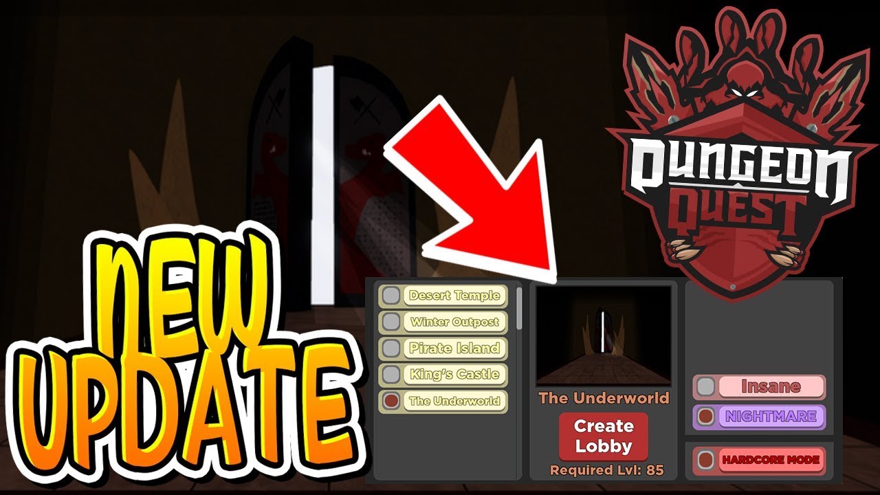 New Underworld Carrys In Dungeon Quest Live Roblox 70khype Youtube - roblox dungeon quest live stream now