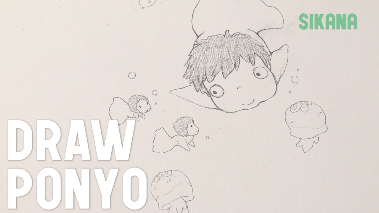Featured image of post Ponyo Drawing Cute Check out our cute ponyo selection for the very best in unique or custom handmade pieces from did you scroll all this way to get facts about cute ponyo
