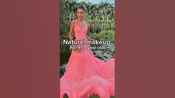 Natural makeup for 9-12 year olds #makeup  #shorts #viral