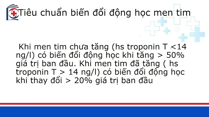 Troponin bao nhiêu thì chẩn đoán nhồi máu cơ tim năm 2024