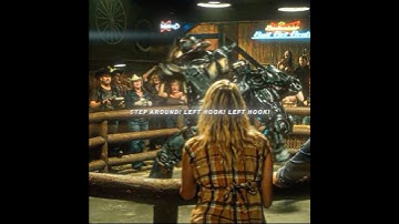 Real Steel（2011）| "I teach robots to dance, you teach robots to box."#movie #edit