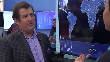 Tom Byrnes Explains the ThreatSTOP Powered A10 DDoS Map
