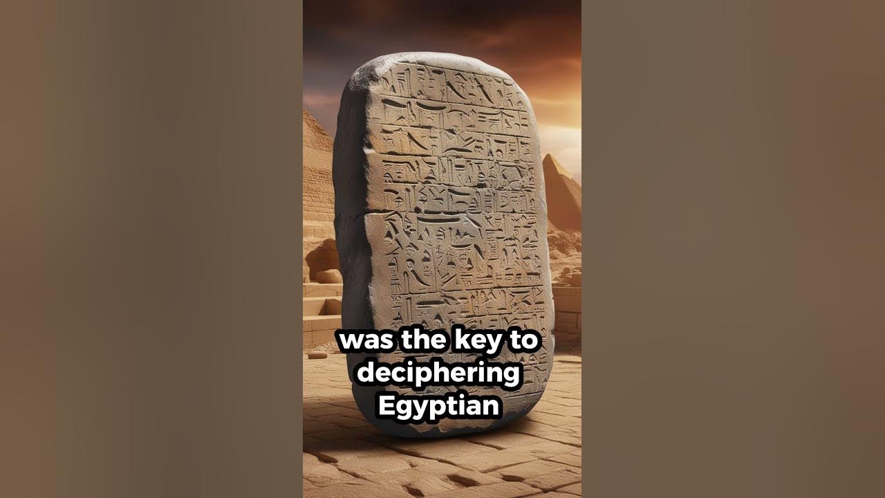 The Rosetta Stone: Key to Ancient Egyptian Secrets!