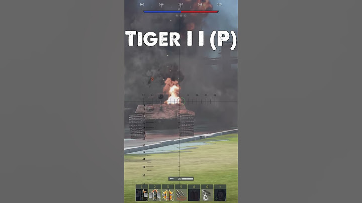 Как пробить Королевского Тигра в War Thunder?