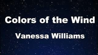 Karaoke♬ Colors of the Wind - Vanessa Williams 【No Guide Melody】 Instrumental