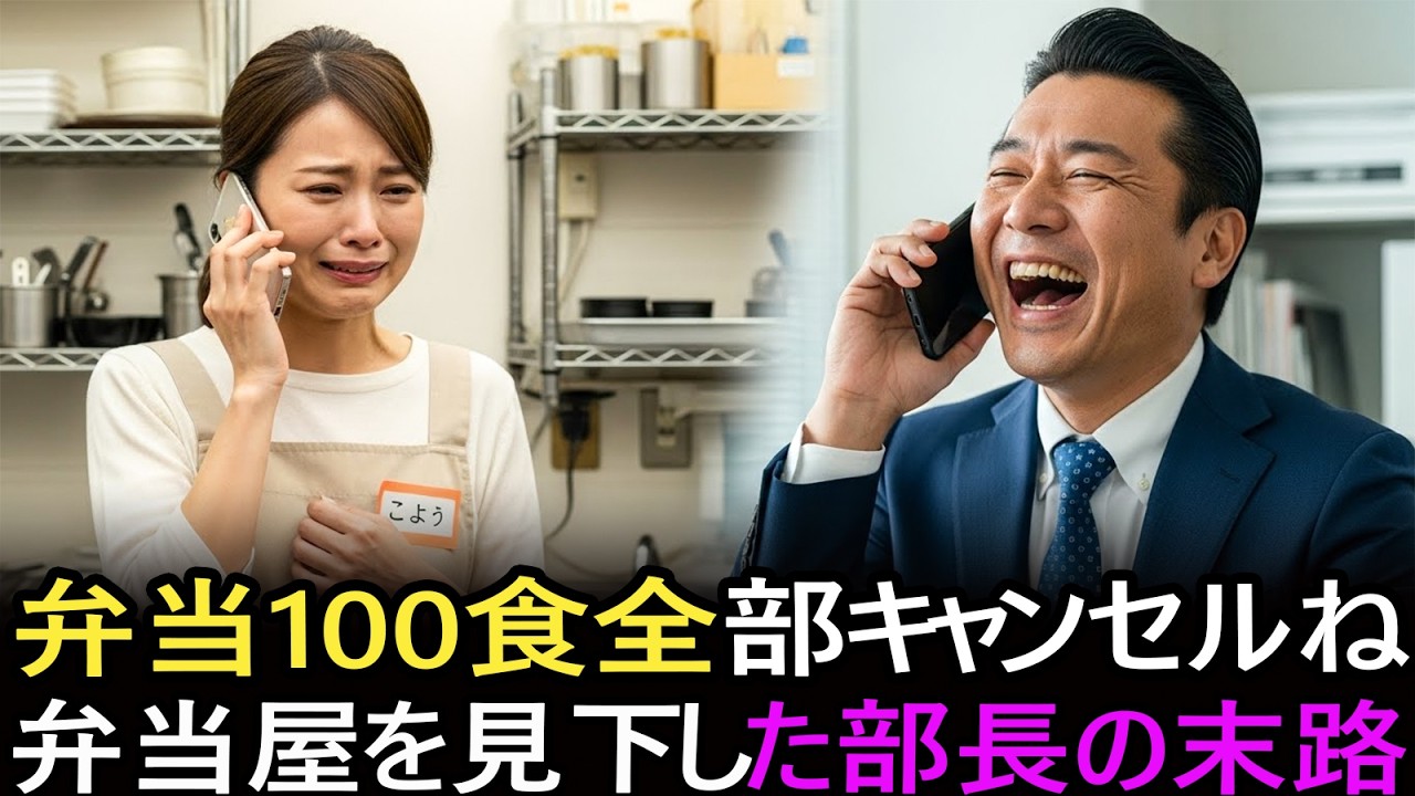 「そんな貧乏くさい弁当いらない」と一蹴された小さな弁当屋――その百食キャンセルの翌日、老社長は“50億円契約破棄”の決断を下した