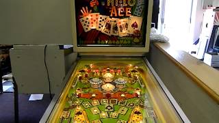 1973 Bally Hi Lo Ace Pinball Machine Grc Gameplay Archive