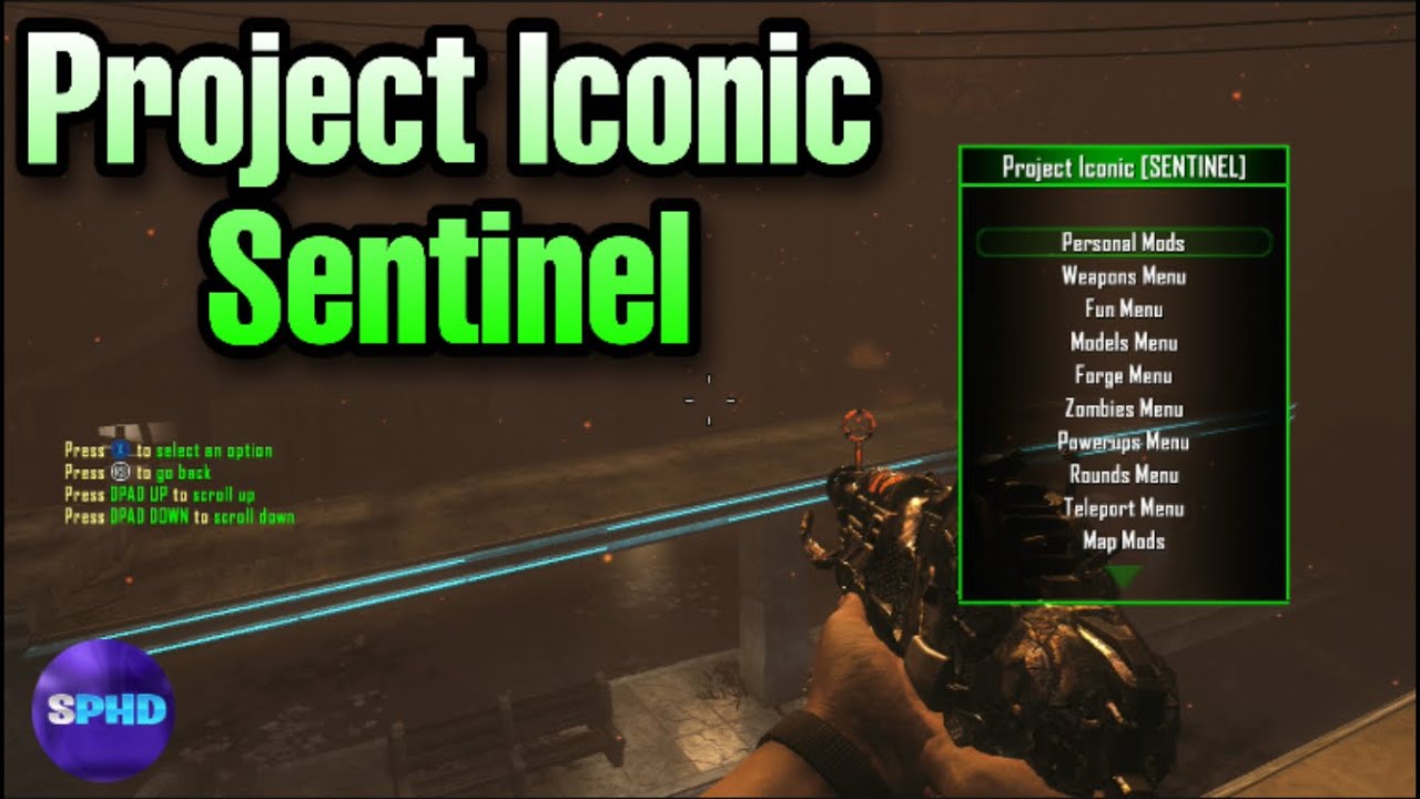 BLACK OPS 2 ZOMBIES | PROJECT ICONIC SENTINEL INFECTION MOD MENU | XBOX/360