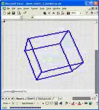 Excel 3D graphics 2/3