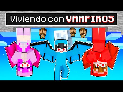 Jugando Minecraft siendo un VAMPIRO!