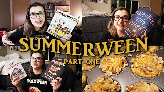 SUMMERWEEN Days 1-3 VLOGS || Reading spooky books!