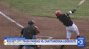 Chattanooga Lookouts explode for 12 runs in shutout win over Rocket City Trash Pandas