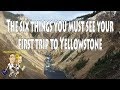 Things you must see your first trip to Yellowstone National Park