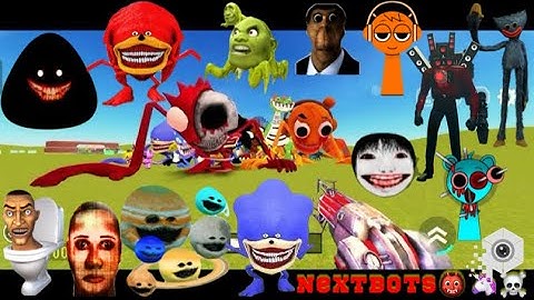 NEXTBOTS IN PLAYGROUND MOD Liminalhotel☠️!#nextbots #sandbox #roblox #gaming #games #gmod #youtube 