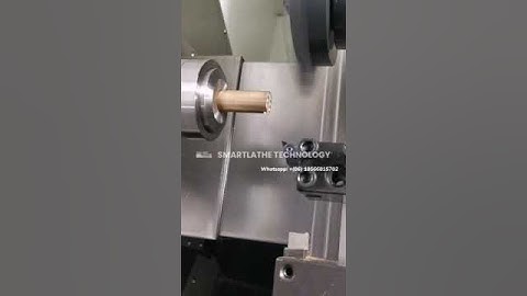 Have a look at the great performance of our SL-36 with polygon cutter.  | CNC SMARTLATHE