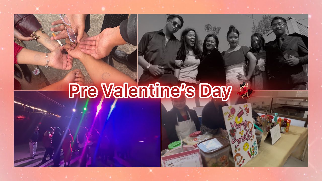 Pre Valentine’s Day celebration in IHM Shillong. DJ Has. Food. Lots of Enjoyment! 