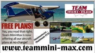 Free Aircraft Plans, Team Mini-max Back In Production.